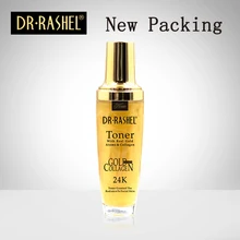 2 pcs Facial Toner 24K Gold Collagen Essence Whitening Moisturizing 120 ml DRRASHEL 2 pcs Facial Toner 24K Gold Collagen Essence Whitening Moisturizing 120 ml DRRASHEL