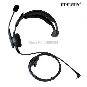 

Adjustable Overhead Headset Mic Microphone Noise Cancelling 3.5mm Headphones For Yaesu Vertex VX-1/1R, VX-2R, VX-3R VX-5R Radio