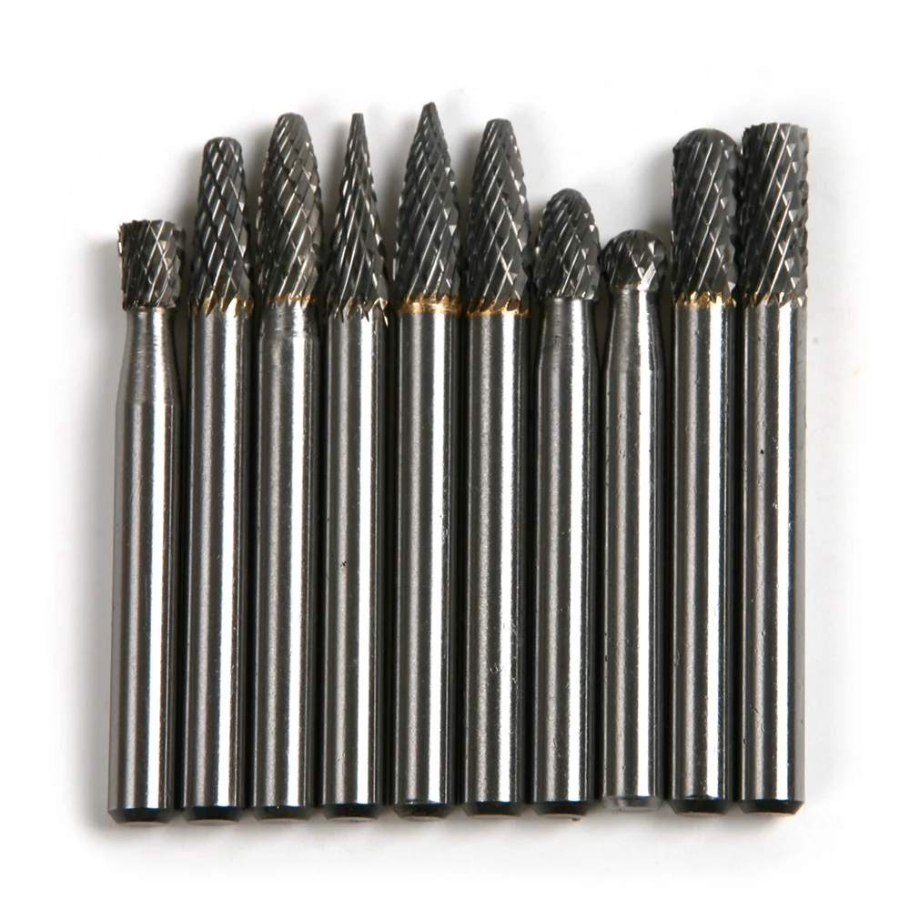 Buy 10pcs 6x6mm Carbide Tungsten rotary file,roll