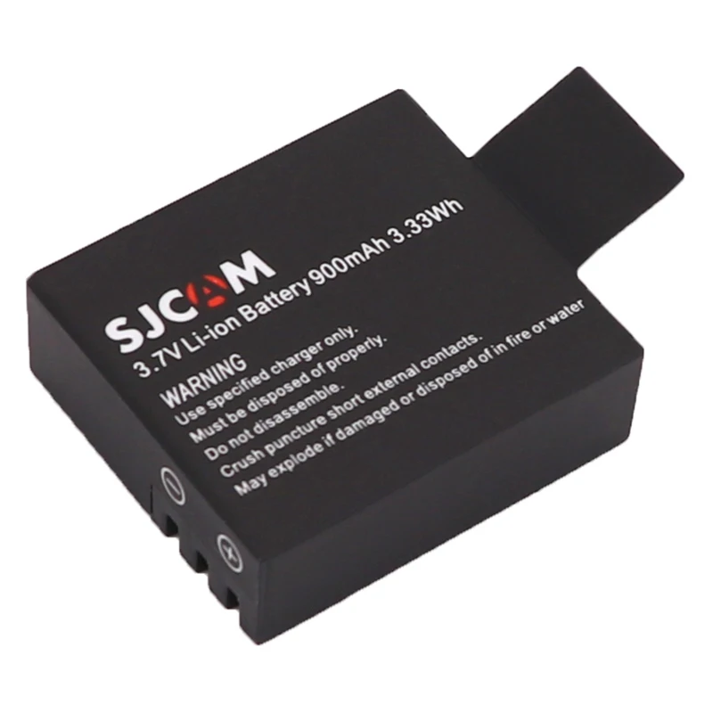 Günstige 4x Sj 4000 Batterie + LCD Dual Ladegerät für SJCAM 4000 wifi sj 7000 SJ4000 SJ5000 Sj6000 Sj7000 Sj8000 Sj9000 m10 EKEN 4k wi fi