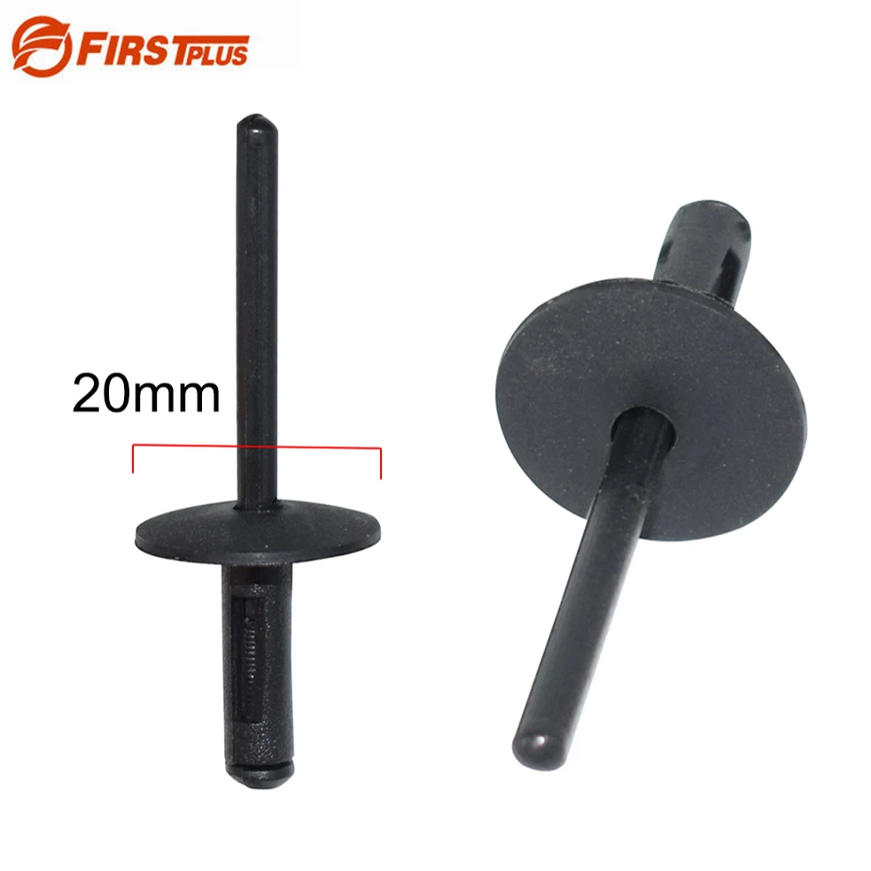 Fastener & Clip 2018 New 100pcs White Plastic Push Car Styling Bumper Door Rivets Retainer Clip