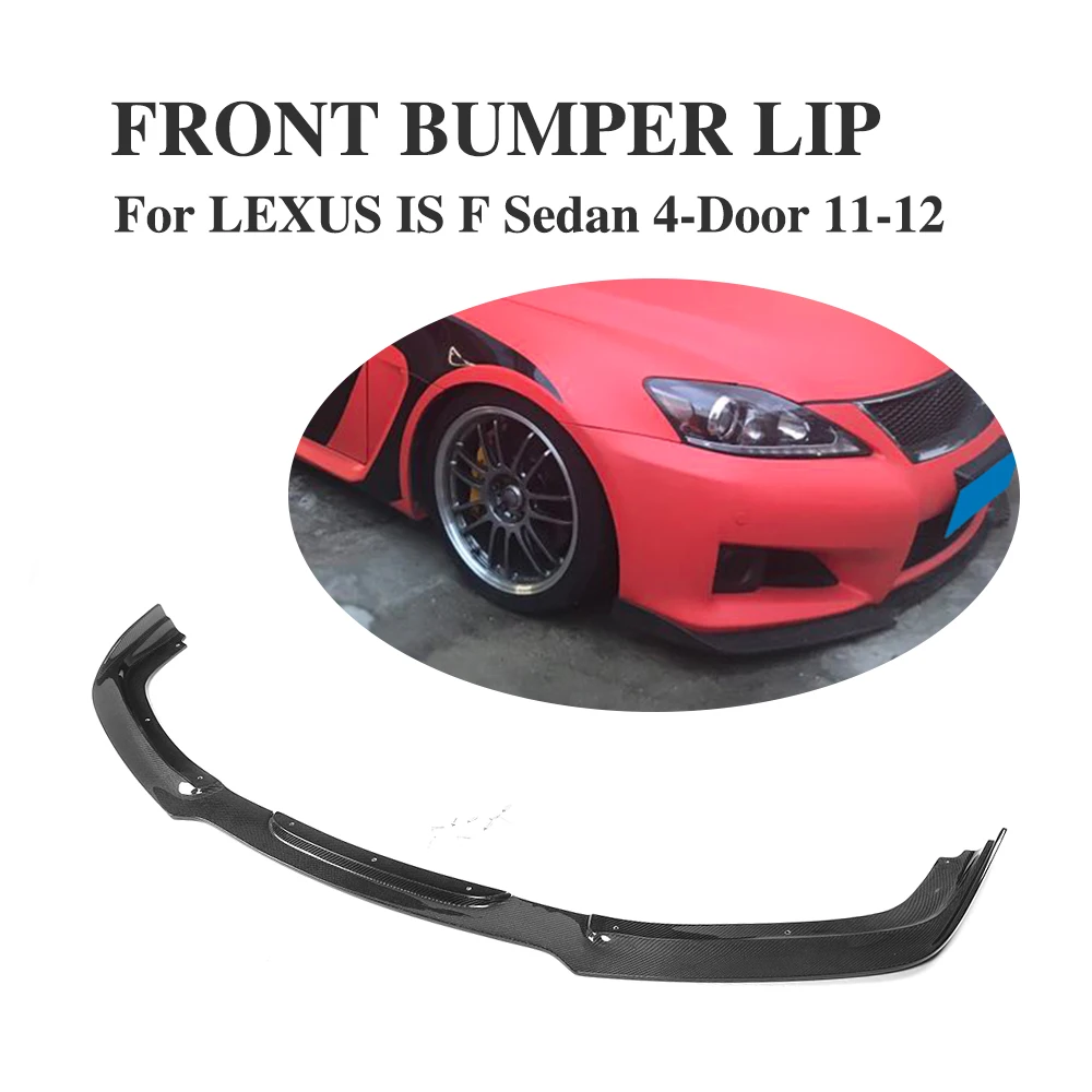 Buy Carbon Fiber Front Lip Spoiler Head Chin Bumper