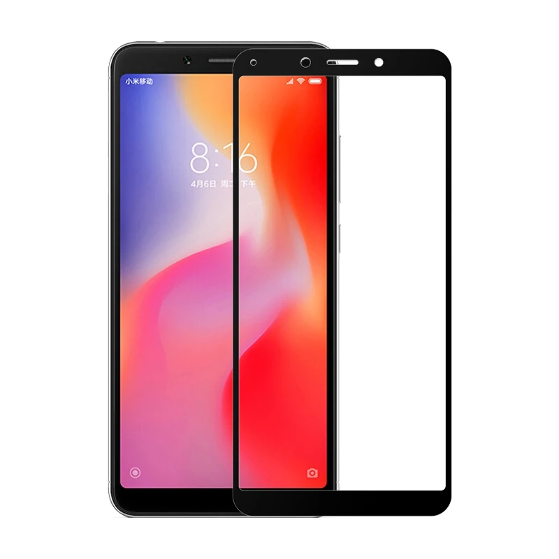 full tempered glass redmi 6,6a (5)