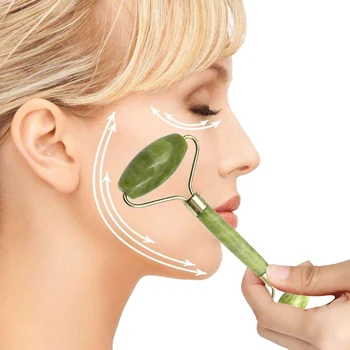 

Natural Facial Beauty Massage Roller Jade Face Thin Slimming Massage Face Lift Massager Tool Drop shipping