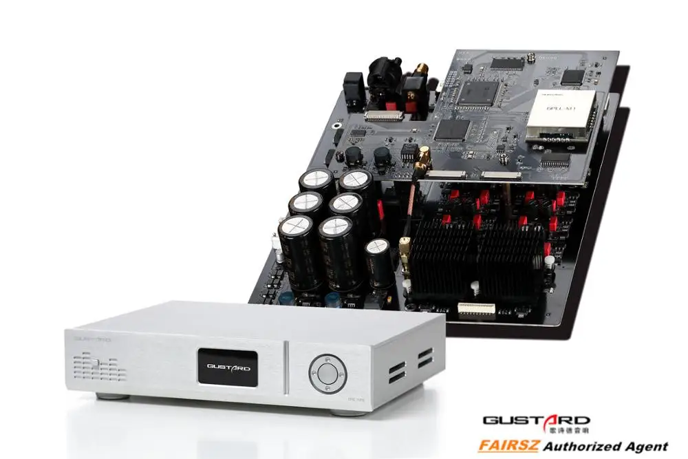 GU DAC-X26 DAC-X26U DAC сбалансированный декодер ES9038PRO DSP PLL родной PCM768K DSD512 SPDIF AES DOP |