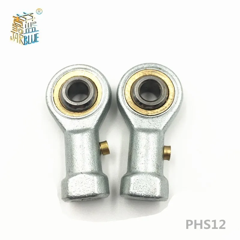 Estremità A Snodo M12 - 2 Pezzi In Acciaio Zincato Per Giunti Meccanici - Foto 2