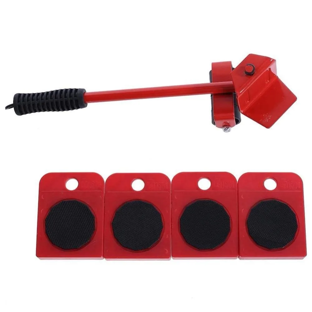 5pcs Furniture Lifter Mover Furniture Transport Set Furniture Slides