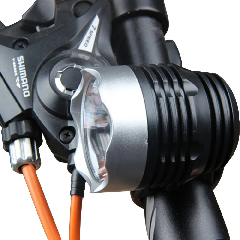 100% Новый велосипедный головной светильник водонепроницаемый USB передний