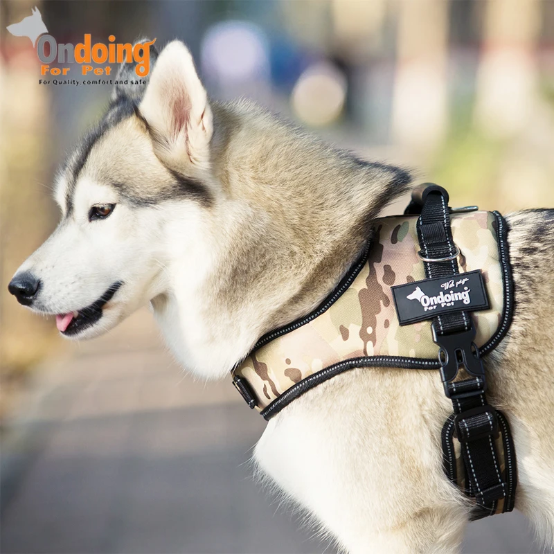 

Professional Pet Dog Harness K9 No Pull Saddle Harness Adjustable Strap Dog Training Harness for Medium Large Dogs Accessories
