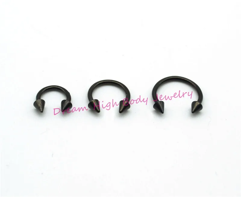 Конусная Подкова 316L хирургическое стальное кольцо для носа круговое сексуальное Пирсинг Кольца CBR Earring16G ювелирные изделия для тела для женщин девушек