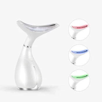 

IPL Beauty Neck Massager Reduce Wrinkles Lifting Firm Massage Instrument Skin Care Tool Convenient USB Charging Neck Protector