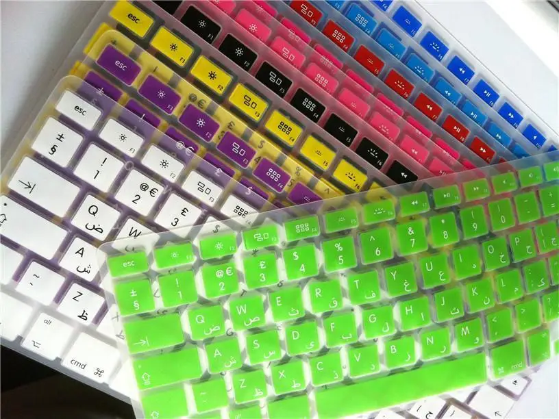 Арабский силиконовый чехол для Apple macbook Air Pro Retina 13 15 17 mac book laptop Skin|silicone keyboard cover|keyboard