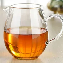 1 шт. высококачественная прозрачная термостойкая стеклянная чашка высокой емкости, утолщенная стеклянная чашка для чая кунг-фу 450 мл JQ 1078