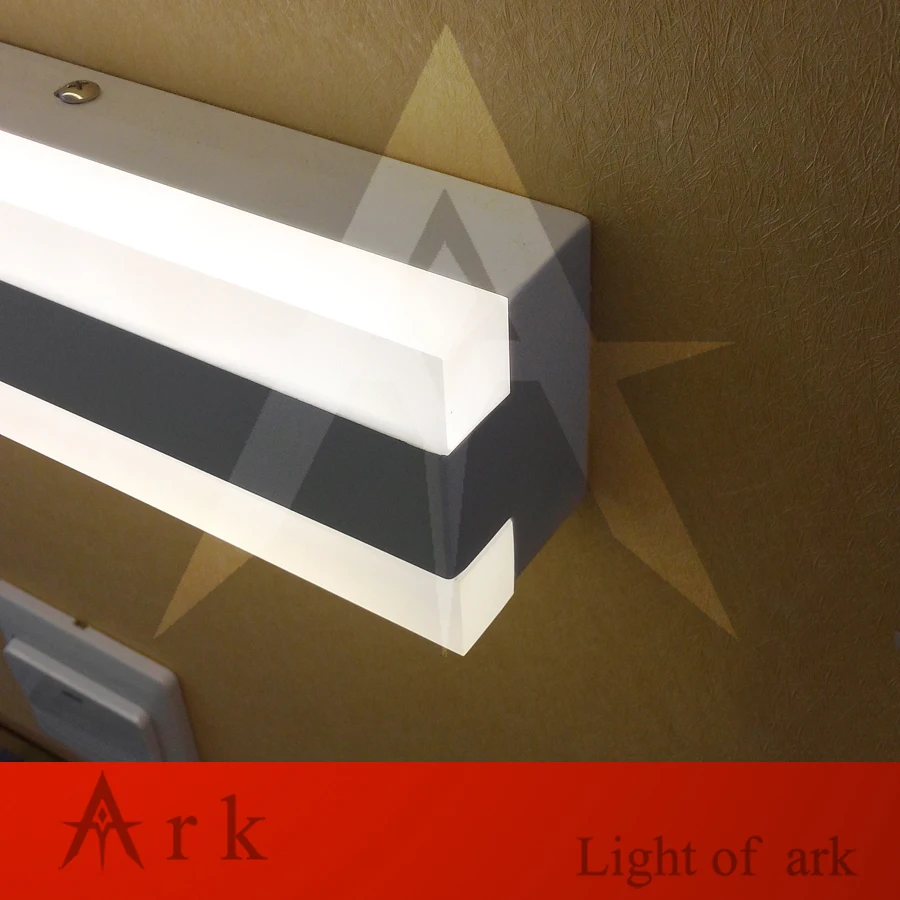 

ark light modern 50cm LED 18W LED Modern Acrylic Wall Lamp Bathroom Mirror Light , WHITE Wall Sconce