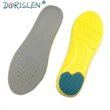 DORISLEN пены памяти спортивные стельки Пот Впитывающие подушечки дышащие кроссовки вставки амортизация Уход за ногами