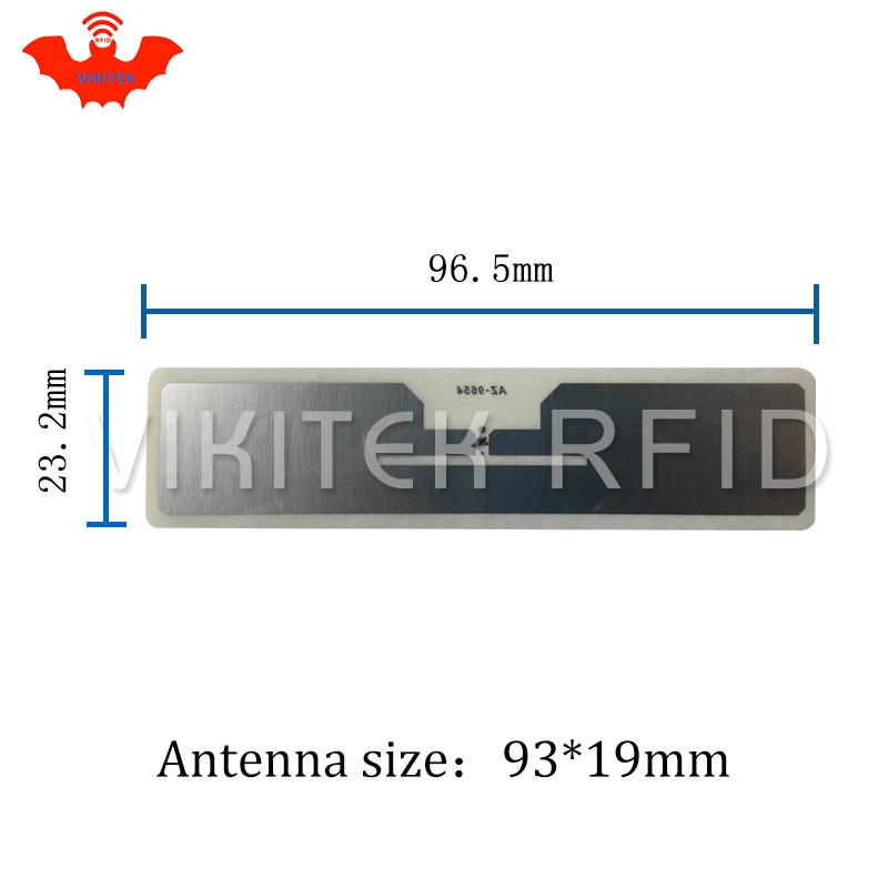 1000pcs per roll Alien authoried 9654 UHF RFID wet inlay sticker 860-960MHZ Higgs3 EPC C1G2 ISO18000-6C used to RFID tag label