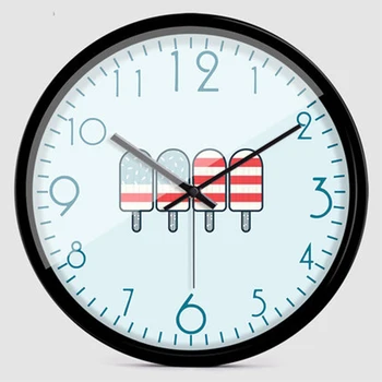 

Kids Wall Clock Modern Design Digital Kitchen Wall Watches Watch Mechanism Home Decor Mute Self Adhesive Relogio Parede 50ZB176