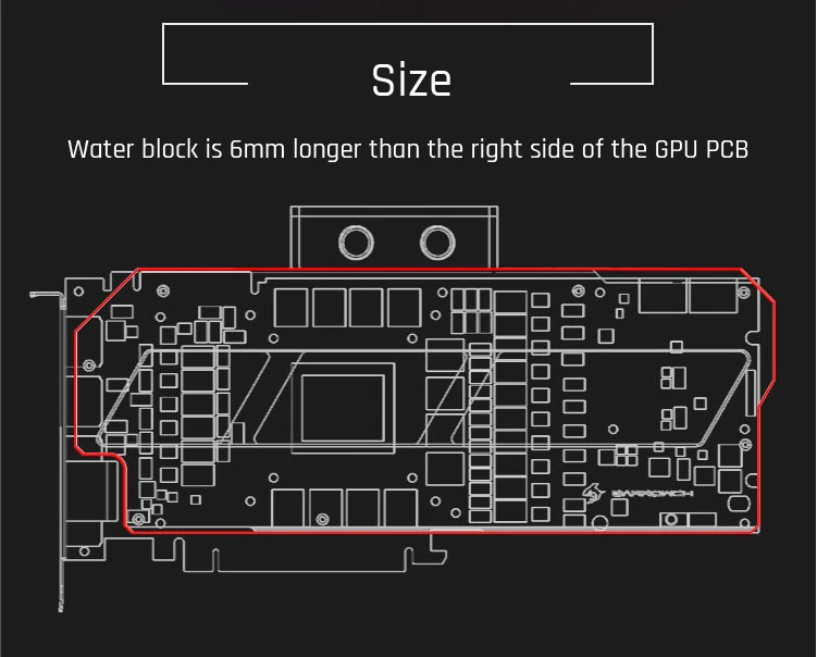 Курган блок GPU полное покрытие для Основатель edition RTX2080Ti/2080 LRC2.0 5 V OLED Дисплей термометр+ полный Алюминий Панель