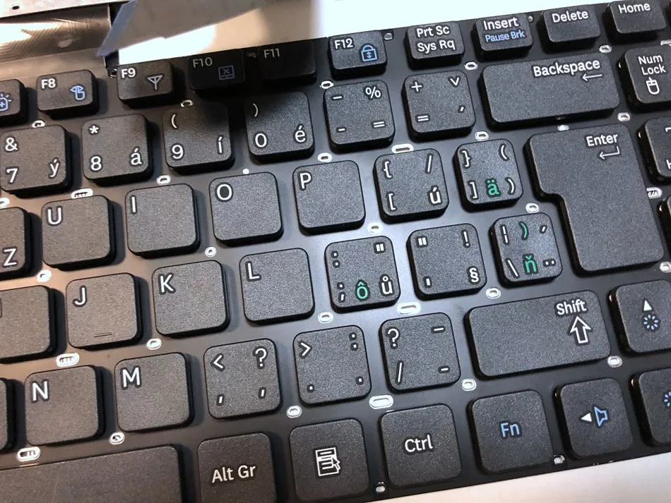Скандинавский Чешский Словацкий ноутбук клавиатура для Samsung NP SF511 SF510 RF510 RF511 QX530