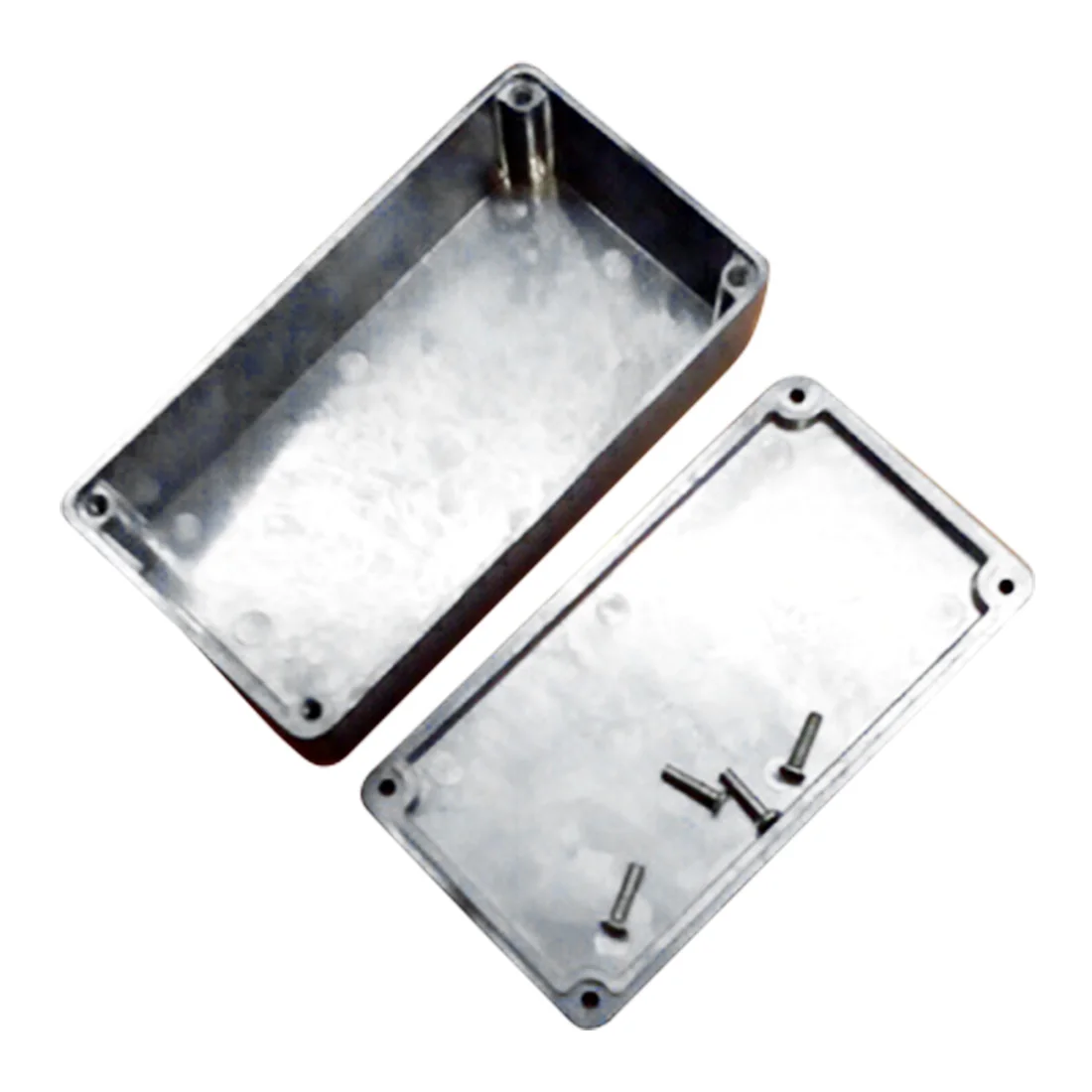 

111 x 60 x 31 mm Aluminum Guitar Musical Instrument Cases Effects Pedal Stomp Box Enclosure Storage Holder Guitar Accessories