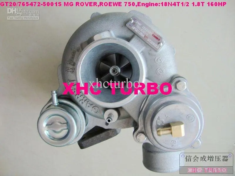 Турбокомпрессор GT20/765472 731320 PMF00090 для ROVER 75, MG ZT, ROEWE 1,8 T, MG ROVER 1,8 T, K16