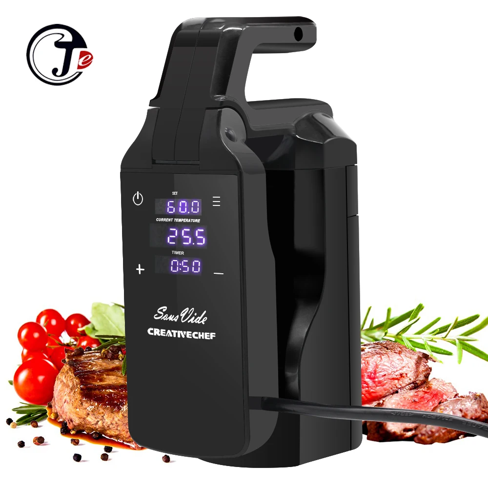 

Food Sous Vide Cooker Vacuum Slow Cooker Nano Kitchen Appliance Thermal Immersion Circulator Digital Timer Display