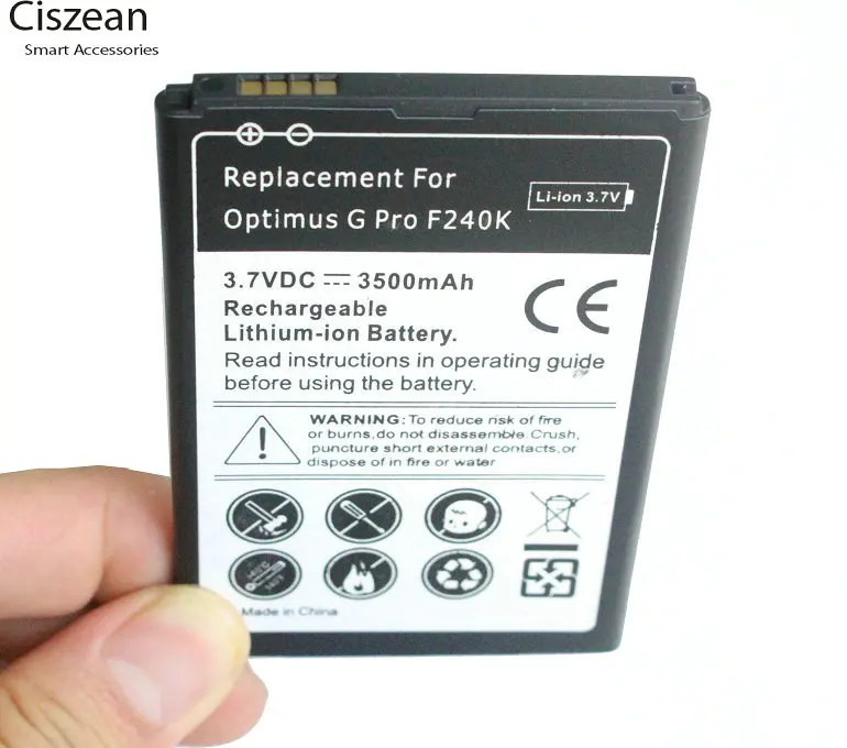1x3500 мАч BL 48TH сменная батарея для LG Optimus G Pro F240 F240L F240K F240S L 04E E980 E986 E988 F310 E940 E977 E985