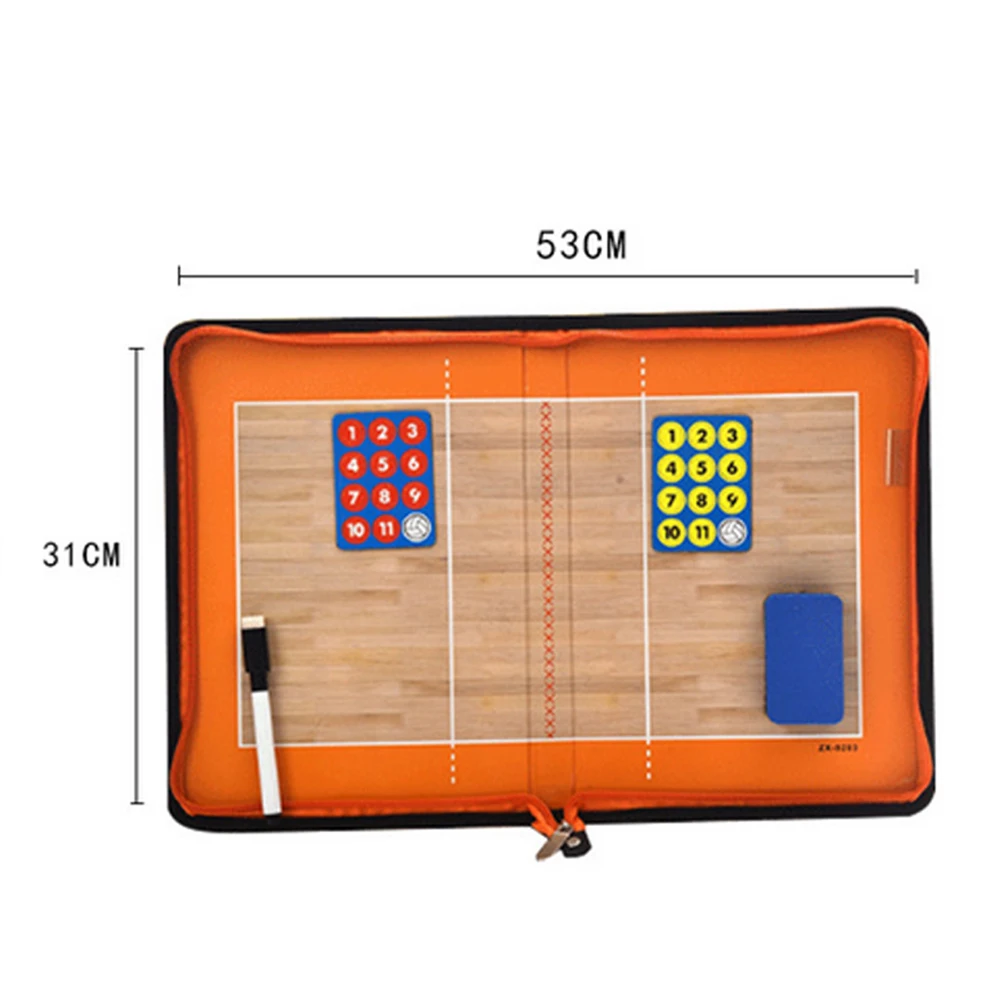 Складная тактическая доска для волейбола на молнии