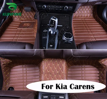

Top Quality 3D car floor mat for KIA Carens foot mat car foot pad 4 colors Left hand driver drop shipping