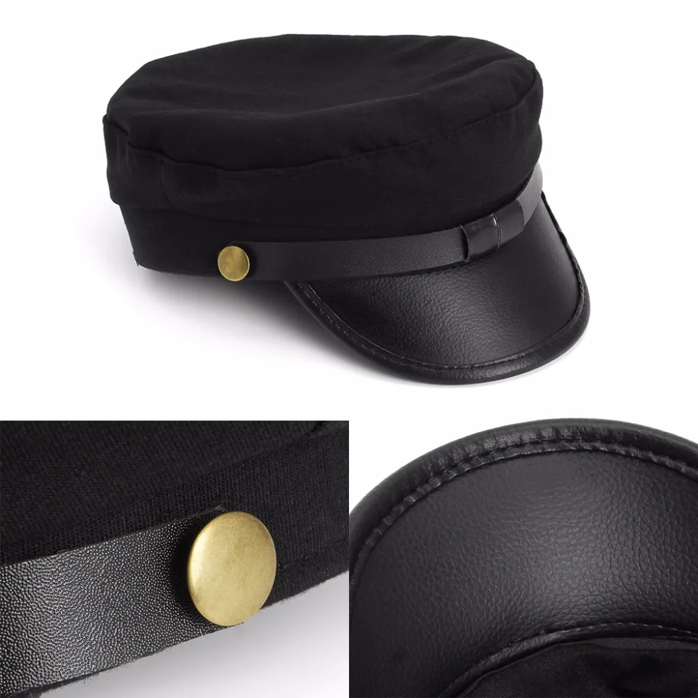 Восьмиугольная кепка для яхты, шляпа Сейлор шкипера, костюм для вечеринки, полицейская Кепка шерифа