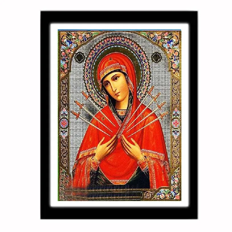 

sale 5D Round diamond painting diy diamond painting embroidery cross stitch Home Decor dimond mosaic religious for people gift