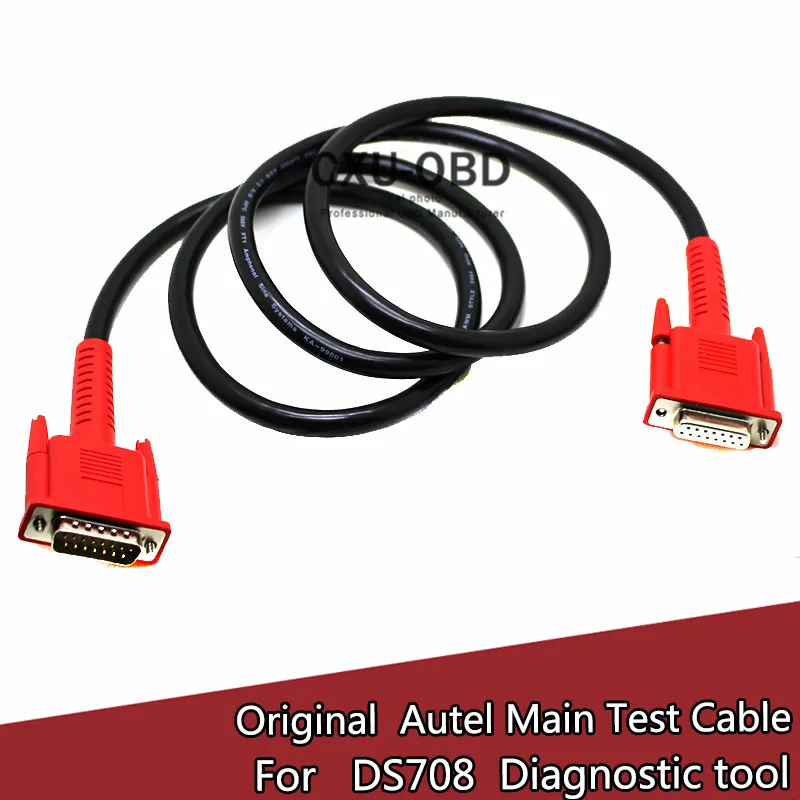 Основной кабель для Autel Maxidas DS708 708 Тестовый Кабель OBD-II для авто Autel диагностические инструменты OBD 2 кабель Бесплатная доставка Основной кабель для Autel Maxidas DS708 708 Тестовый Кабель OBD-II для авто Autel диагностические инструменты OBD 2 кабель Бесплатная доставка