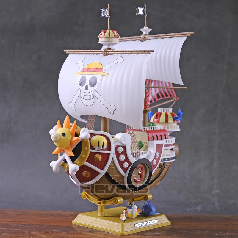 

Anime One Piece Luffy Thousand Sunny Ship Boat Model PVC Figure Collectible Toy