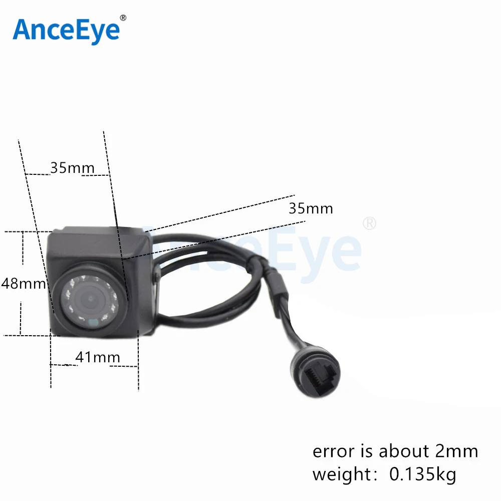 AnceEye camhi 48 v POE мини-карта флэш памяти TF IP Камера 960 P H.264 Открытый ночного видения наблюдения IP Камера обнаружения движения дистанционного аксесс