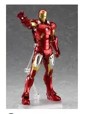 

figma The Avengers IronMan Action Figure Model MK42 MK43 Iron Man Doll PVC ACGN figure Toy Brinquedos Anime kids Toys