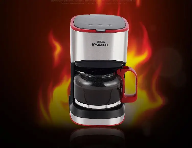 Кофе автоматическая кофемашина для дома мини-американский дырявый Кофе машина устройство для приготовления чая небольшой офисной Кофе чайник