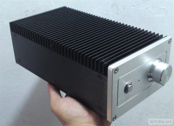 

D-034 CNC All Aluminum Chassis Case Box for DIY Audio Power Amplifier 257mm*140mm*90mm 257*140*90mm
