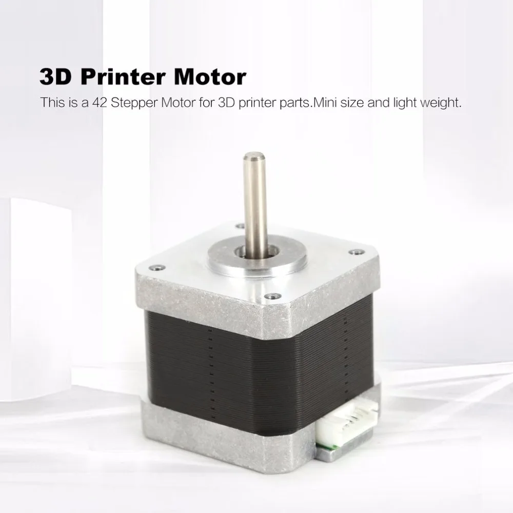 

3D Printer Motor 42 Stepper Motor 42 motor Nema 1.5A D-axis DC motor 0.55n 1.8 degrees motor for CNC XYZ