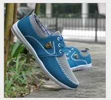 summer autumn canvas shoes Men’s fashion single shoes business casual shoes eur size 39-44