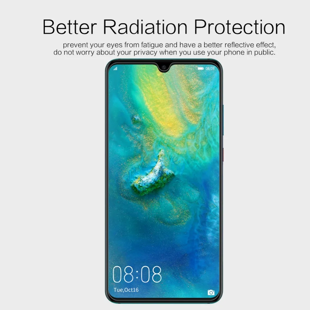 Nillkin Глянцевая Защитная пленка для huawei mate 20 20x против отпечатков пальцев матовая защитная пленка для huawei mate 20 X