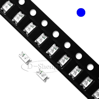 

50pcsLED lamp SMD lamp beads 0603 1608 Blue Lamp Blue Blu-ray Bule light-emitting diode