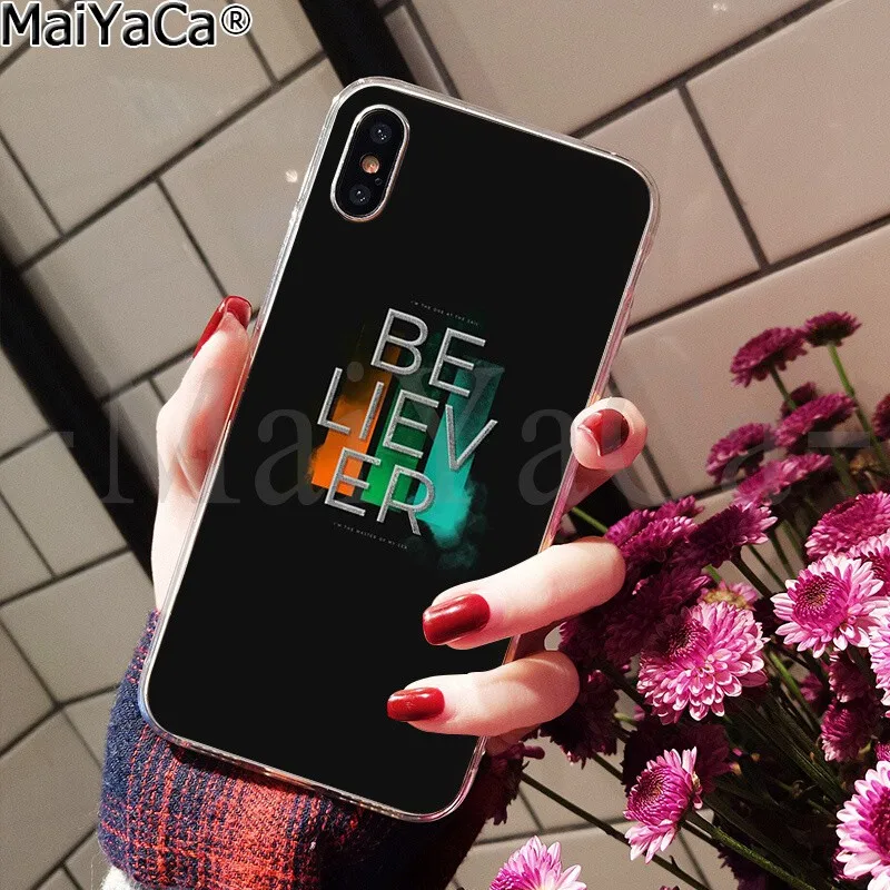 MaiYaCa imagine Dragon Ночная музыка DIY печать рисунок чехол для телефона чехол для Apple iPhone 8 7 6 6S Plus X XS MAX 5 5S SE XR - Цвет: A10