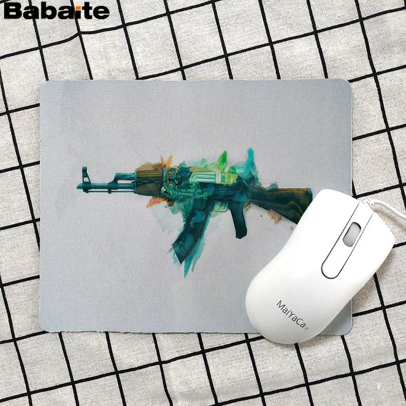 Babaite Забавный Cs Go Ak 47 красивый коврик для мышки в стиле аниме Гладкий блокнот
