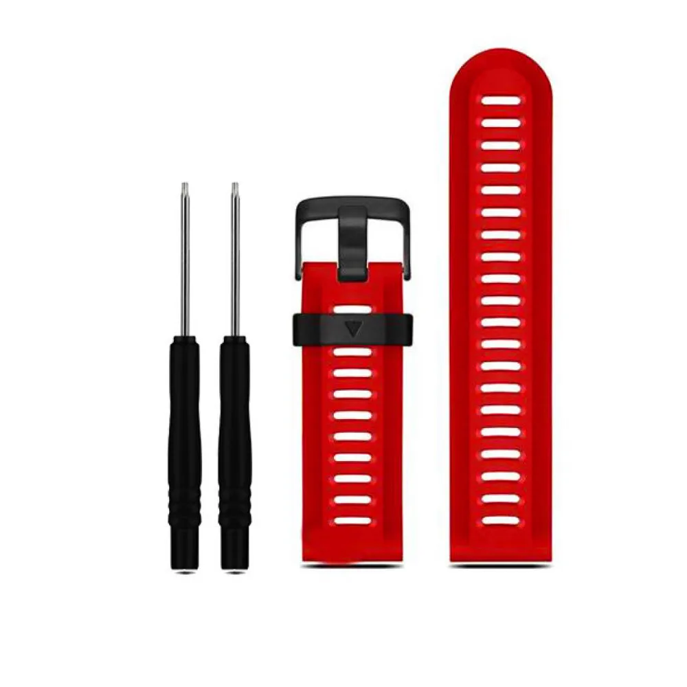 

WatchBands 27mm Soft Silicone Replacement Watch Band With Tools For Garmin Fenix 3 New Design 2016 Fashion Sports Watch Straps