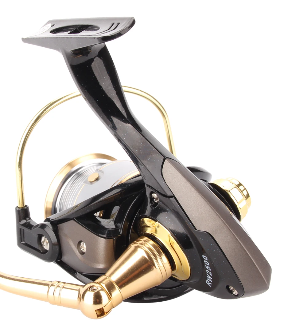 RoseWood Metal Spare Double Spool Spinning Fishing Reel 8+1BB Gear Ratio 5.21 RW1000RW2500 Fishing Wheel China  (1)