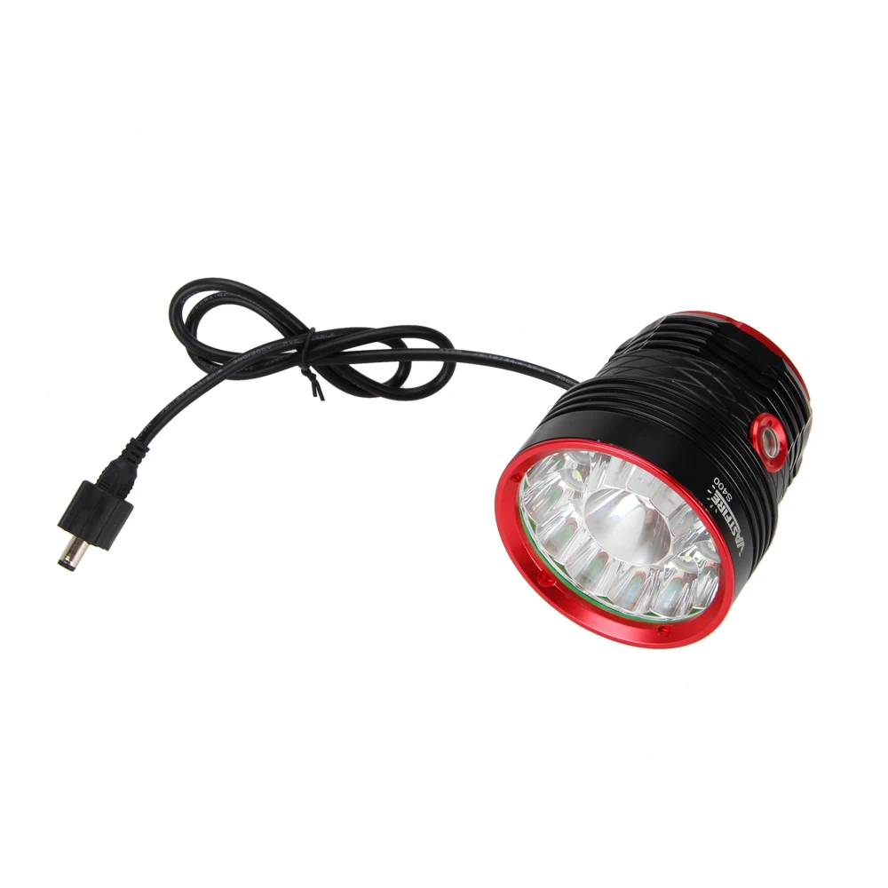  High Quality 3-Modes 30000lm 14x XML T6 LED Head Front Bicycle Bike Light Torch Headlight Only Lamp - 32684256709