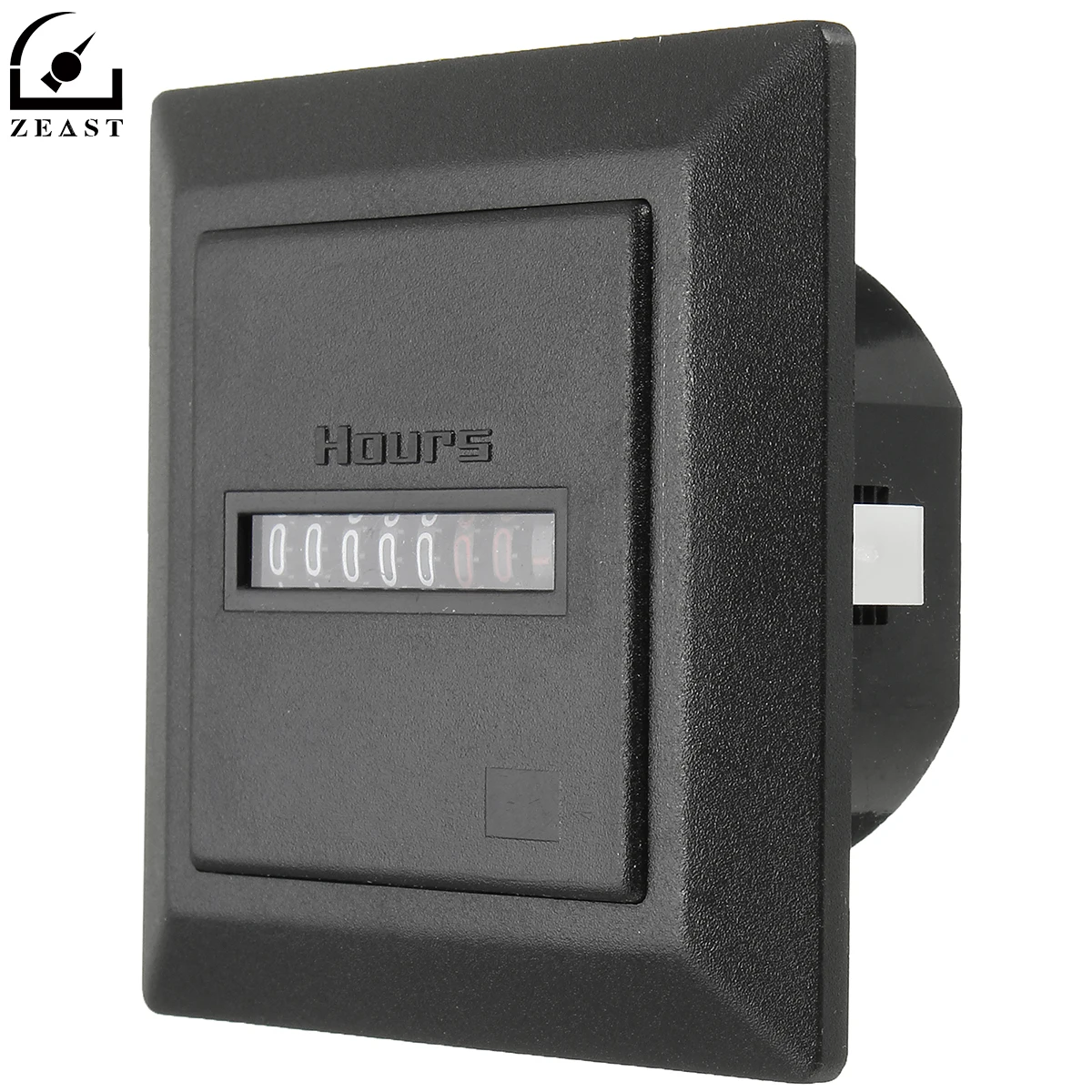 

ZEAST Timer Square Counter Digital 0-99999.9 Hour Meter Hourmeter Gauge 0.3W 220-240V 50Hz AC Electronic