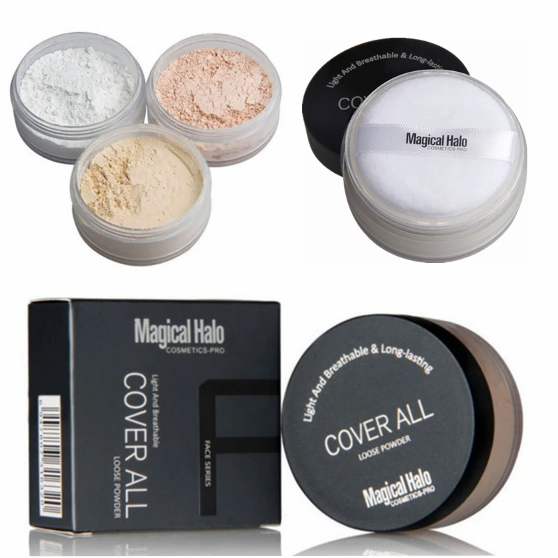 Face Make Up Loose Powder Oil-control Waterproof Natural Mineral Makeup Translucent Facial Beauty Transparent Setting Powder