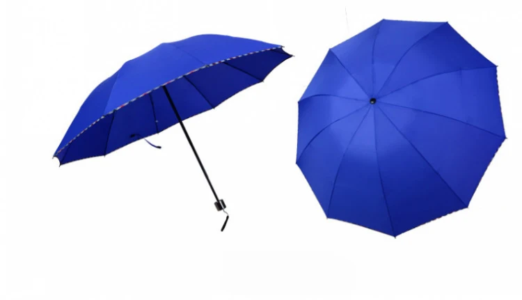 2019 New Fully-automatic Three Folding Male Commercial Compact Large Strong Frame Windproof 10Ribs Gentle Black Umbrellas (16)
