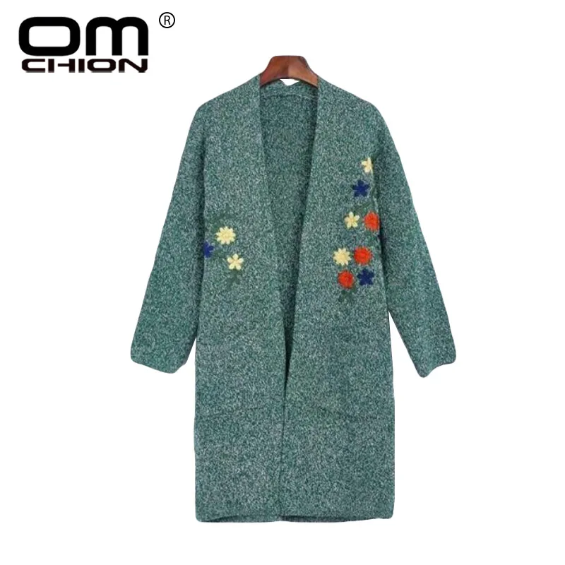 Autumn Winter Women Sweater Jacket New 2017 Female Patch